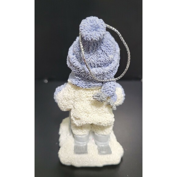1999 Snow Buddies The Skier Snowman Christmas Ornament Encore Group - Picture 4 of 8